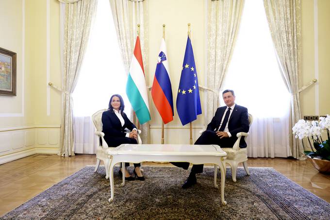 President Pahor hosts President of Hungary Katalin Novk on official visit to Slovenia